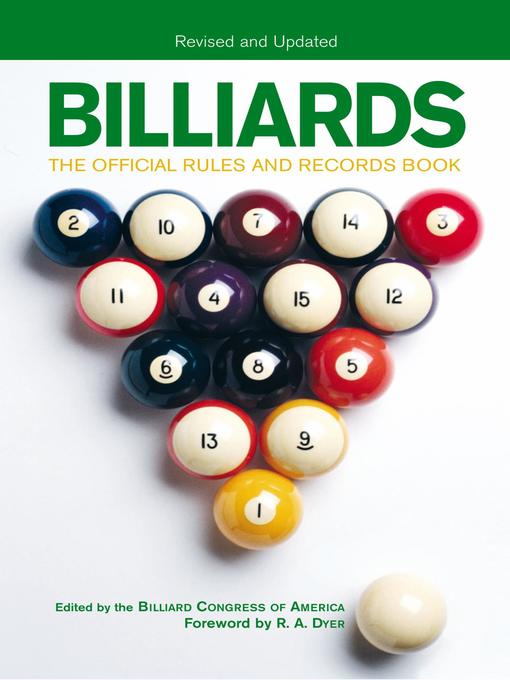 Title details for Billiards, Revised and Updated by R. A. Dyer - Available